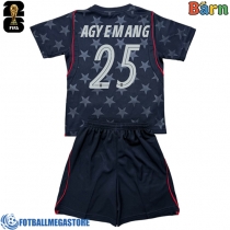 Fotballdrakt Barn Forente stater Patrick Agyemang #25 Bortedraktsett VM 2026 Kortermet (+ Korte bukser)